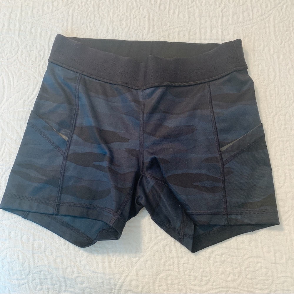 Blue CAMO lululemon shorts